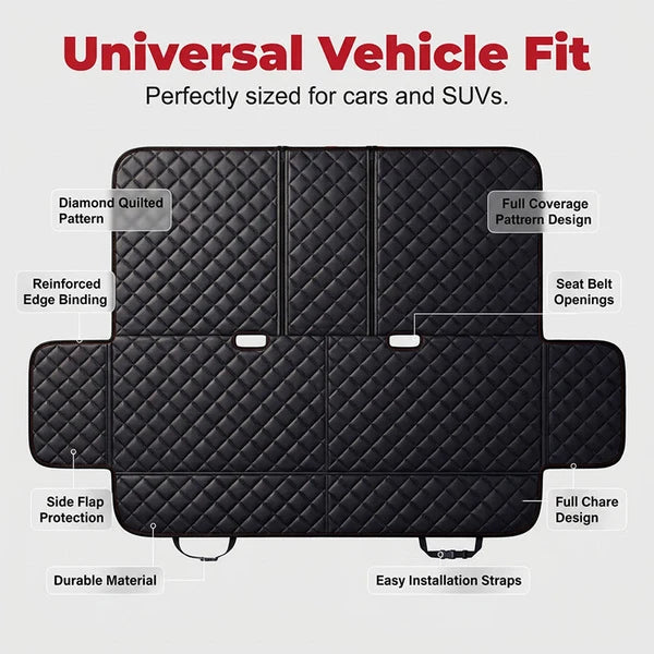 Foldable Dog Car Seat Cover